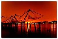 Chinese Fishing Nets, Cochin, Kerala, India